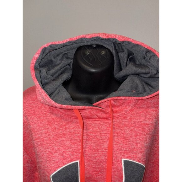 Under Armour Hoodie  Cold Gear Women Large Pullover Orangu - Picture 2 of 7